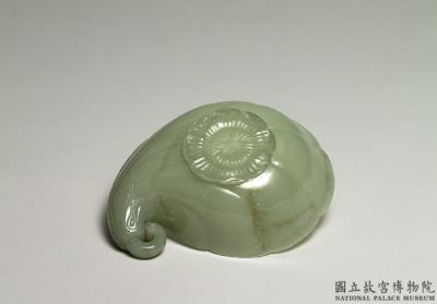 图片[3]-Jade half-gourd cup, Mughal Empire-China Archive